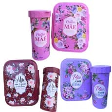 Marmita Com Copo Lanches Kit