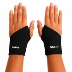 Munhequeira Ortopédica Alta Compressão Ajustável Neoprene Alívio de Dor e Suporte para Punho