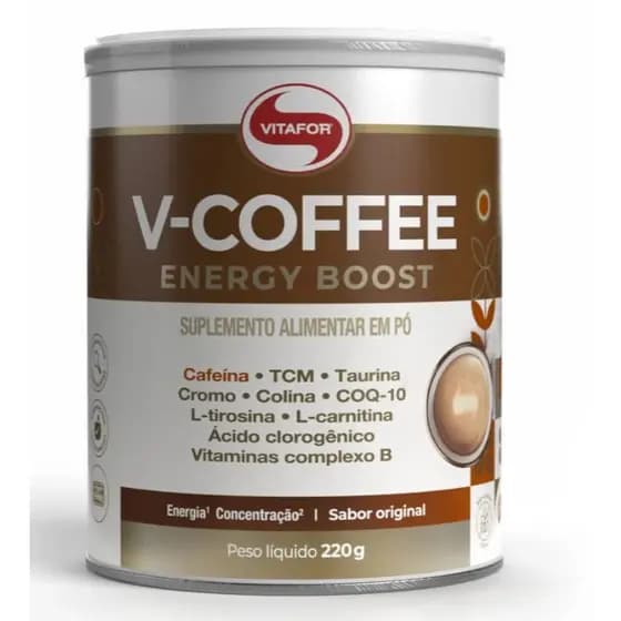 V-Coffee Energy Boost 220g - Vitafor