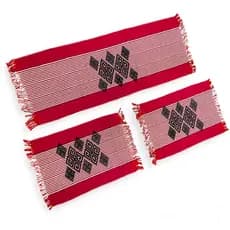 Kit Tapete E Passadeira Cozinha Com 3 Peças Atacado Jogo Tapete Passadeira Cozinha 3 peças Varias Estampas  Decoração Cozinha Revenda