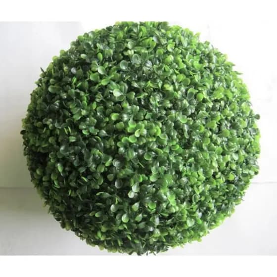 Bola de Buchinho artificial 40 cm de diâmetro folha de planta buchinho