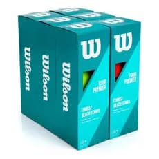 Bola De Beach Tennis Wilson Tour Premier Com 6 Tubos com 18 bolas