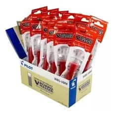 Refil Marcador De Quadro Branco Pilot - Cx-12 Cor Vermelha