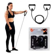 Extensor Elástico Nível Forte Treino Em Casa Academia Vollo