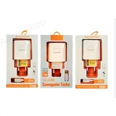 Kit 10 Carregadores Carga Rápida Hmaston  Atacado