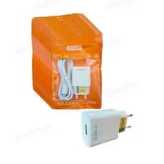 Kit 10 Carregador de celular a`GOLD Original Para Android V8, IOS,Tipo-c C  3.1A