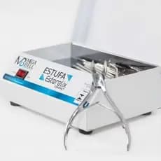 Estufa Esterilizadora Mega Bell Branca Bivolt – Profissional para Alicates, Manicure e Pedicure