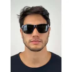 oculos de sol justin + estojo case
