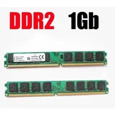 Memoria Ram kit com 2 memorias de 1GB DDR2 640MHZ KingMax