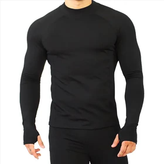 Blusa Ciclista Segunda pele Térmica Gola Alta Bike Ciclismo