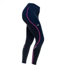 Calça Leg Feminina Ciclismo Com Bolso Zíper e Forro D80 Longos Pedais Proteção Solar UV