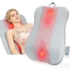 Assento Massageador Shiatsu Pra Carro Escritório Sofá Bivolt