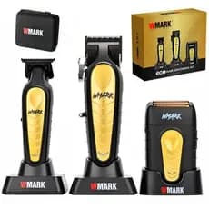 Kit 3 Maquina de Corte Acabamento e Shaver Wmark Ng 1638 ( NG 138 / NG 338 / NG 938)