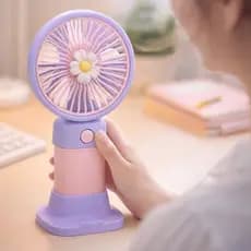 Mini Ventilador Ventilador Refresca Calor Aparelho Equipamento Verão Equipamento Fazer Cilios
