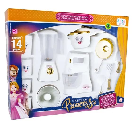 Cozinha Infantil Casa De Boneca Show De Cozinha e Show de Chazinho Princesas
