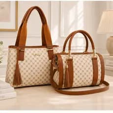 Kit de bolsas feminina bolsa sacola e bolsa baú elegante para seu dia a dia Lançamento