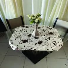 Toalha Multiuso 48x48cm Fogão Mesa Bancada Cozinha Kit Alta Qualidade Microondas Geladeira Pão