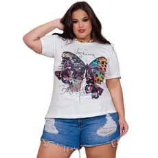 Blusa Camiseta Tshirt Feminina Estampada