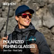 Óculos De Sol Polarizados De Pesca SCVCN Para Homens E Mulheres Esportivos Ao Ar Livre Adequados Ciclismo , Caminhada Ma