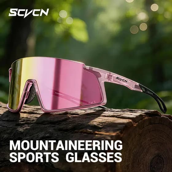 Óculos De Sol Esportivos Para Ciclismo Ao Ar Livre SCVCN UV400 Polarizados De Alto Contraste Corrida E Pesca