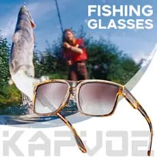 Kapvoe Polarizado Óculos De Pesca UV400 Masculino Feminino Esportes Ao Ar Livre Sol Tons Bicicleta Para Dirigir Equitaçã