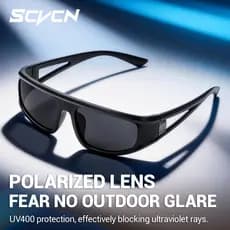 SCVCN Óculos De Pesca Polarizados Moda Ao Ar Livre Esportes Montanhismo Sol UV400 E Direção