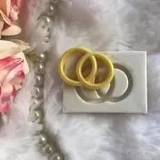 Molde de Silicone Alianças cód 996 / Casamento Noivos
