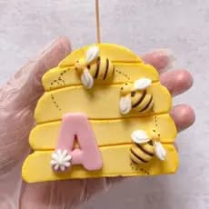 Molde de Silicone Kit Abelhas cód 920 | Jardim Encantado