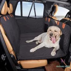 Capa De Assento De Carro Antiderrapante À Prova D'água-Protetor Universal Para Animais De Estimação Banco Traseiro