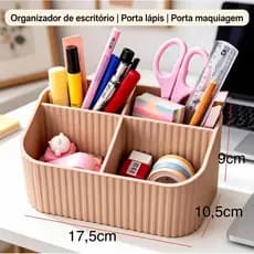Organizador de escritório | Porta lápis | Porta maquiagem