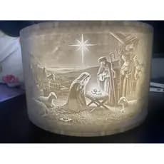 Presépio com 3 Reis Magos, Estrela Brilhante, Manjedoura