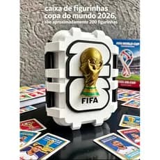 ⚽ CASE PORTA FIGURINHAS | Organizador para Colecionador