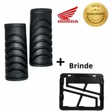 Par de Borracha Estribo Pedaleira Para moto Honda Biz 125 Alta Qualidade