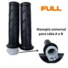Kit Par Manopla Luva Alta Durabilidade Com Roldana dois furos Do Acelerador Titan 150 Titan 160 Fan Modelo Original.