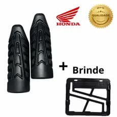 Par de Borracha Estribo Pedaleira Para Titan 160/ FAN 160/ Start 160 Qualidade Honda