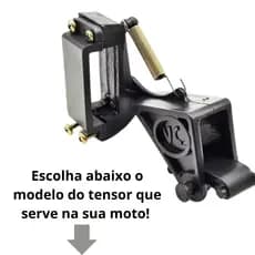 Esticador Tensionador Tensor Corrente Transmissão Moto Universal Qualidade Alto Padrão VCJ