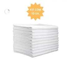 Panos de Prato 68cmx41cm Atacado Simples Liso para Cozinha Artesanato e Decoração Kit 10un
