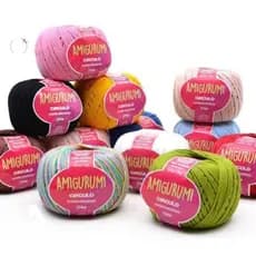 Linha Fio Amigurumi Círculo 254m 100% Algodão Trico Croche Pronta Entrega
