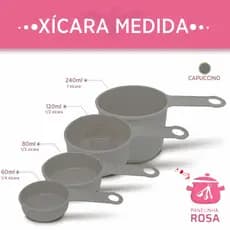 Xicara medida cappuccino casa cozinha medidor