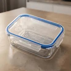 Pote Hermético Vidro Borossilicato 1040ml Marmita Freezer Microondas Forno