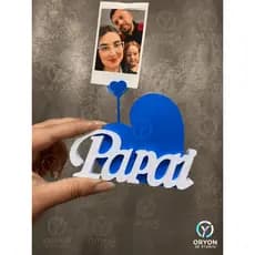 Presente dia dos pai, placa decorativa porta foto, mimo dia dos pais, presente criativo Papai, lembrancinha dia dos pais