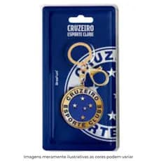 Chaveiro Metal Escudo Cruzeiro