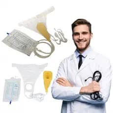 Coletor De Urina Masculino Com Bolsa Lavável reutilizável Incontinência Masculino