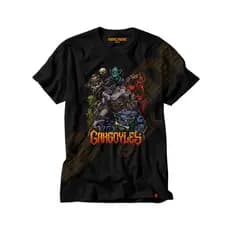 Camiseta Gargulas Gargoyles desenho anos 90 nostalgia Golias Brooklin Broadway Hudson Bronx Lex