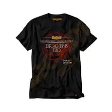 Camiseta  Dragon Dreams Didn't make Kings Dragons DID Fire and Blood House
