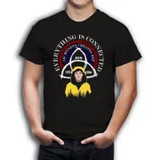 Camiseta Dark Jonas Tudo Esta Conectado Sic Mundus