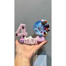 Topo de bolo / vela Super kitties biscuit- Super gatinhos