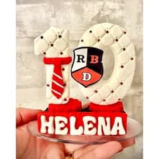 vela topo de bolo rebelde RBD
