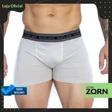 Kit 08 Cuecas Boxer Black Jack em Microfibra Estampadas Adulto