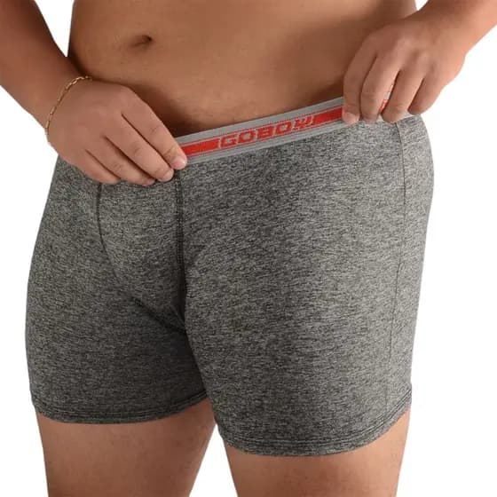 Kit 10 Cuecas Boxer Masculino Plus Size EXGG Microfibra